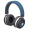 CUFFIA BLUETOOTH TESSUTO BLU I-SNATCH