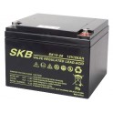 BATTERIA AL PIOMBO SKB 12V/26A 166 x 175 x 125 - 125 mm