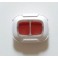 Staffa per fissare button e double button alle superfici. White. Holder for Button/DoubleButton ASP