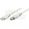 CAVO SP USB A-SP USB B 2.0 18mBIANCO PB