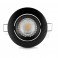 SUPPORTO LAMP.LED NERO GU5,3+C