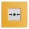 Pulsante wireless, programmabile e ripristinabile. Versione gialla. Manual Call Point (Yellow) (8EU) ASP