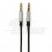 CAVO AUDIO ST.3,5mm M/M 1m DARK GREY