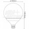 Lampadina a Led E27 - 17W - calda Lampadina a Led E27 - 17W - 230Vac - Bianco caldo