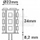 LAMP.18LED G4 10-30VDC   3W 21