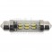 Lampadina a Led SV8,5 - 0,9W - 10-30V Bianco freddo           LAMP.LED FESTOON TUBO 10-30VDC