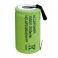 BATT NI-MH 4/5 SC 2000mAh CON PAGLIETTE Accumulatore Ni-MH, 4/5SC, 1,2V 2000mAh Ricaricabile dimensioni: lunghezza: 32,50 mm dia