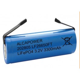 BATTERIA LiFePO4 26650 3.2V 3300mAh T. S LF26650FT