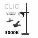 Clio - Lampada LED da tavolo-muro+pinza