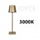 Lampada LED da tavolo dimm.ORO    Joyce • Joyce- Lampada LED da tavolo dimmerabile - ORO