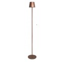 Lampada LED da PAVIMENTO BRONZO Joyce