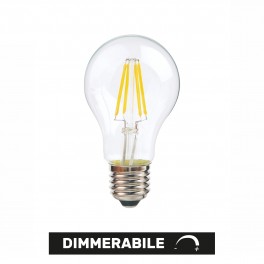 LAMPADINA LED 10W 1300lm 2700K E27 DIMM. LAMPADINA -CLASSICA- GOCCIA  **DIMMERABILE**