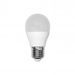 LAMPADINA MINI SFERA LED 8W B.CALDO E27