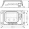 Regolatore di carica PWM 12/24V 10A cone Regolatore di carica PWM 12/24V 10A con display, uscita USB 5V e crepuscolare configura