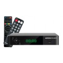 DECODER ZAPPER DVBT2 HEVC H265  CON 2 TC DECODER CON DOPPIO TELECOMANDO SEMPLIFICATO