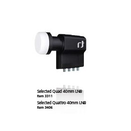 LNB INVERTO 4 USCITE IND. BLACK PREMIUM