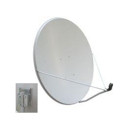 ANTENNA  PARABOLICA 125CM ALLUMINIO OFFSET (IMBALLO SINGOLO)  ---- MONTATURA SEPARATA---