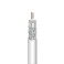 CAVO COAXSSIALE PVC/B H25 BIANCO 0.5MM CAVO ANTENNA   in Classe B (As   75 dB) - Modello H-25       MICROTEK