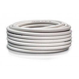 CAVO 6,7mm COAX BOBINA 300MT BIANCO -GAS67-              BOBINA PLASTICA