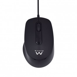 MOUSE OTTICO WIRELESS 1000DPI NERO Mouse ottico con click silenzioso