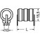 BATTERIA  NI-MH PER C.S. 3,6 V 80mAh