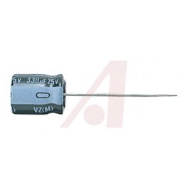 CONDENSATORE  ELETTR VERTICALE 10uf 350v