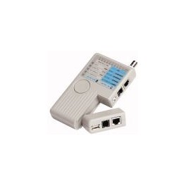 TESTER CAVI RJ11/RJ45/USB/BNC