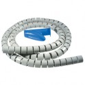 SPIRALE COPRICAVO GRIGIO 1,5MT 25mm