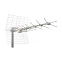 ANTENNA UHF  21/48 EMME ESSE  CULLA DA 18 PLASTICHE BIANCHE