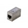 ADATTATORE PASSANTE CON 2 CONN. CAT6A ADATTATORE PASSANTE CON 2 CONNETTORI RJ45 - 8P8C SCHERMATO FEMMINA/FEMMINA CAT.6A