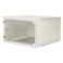 ARMADIO RACK 6 UNITA' DA MURO COLORE GRIGIO CHIARO H 370 X  P 630 X L 570 MM    PORTA IN VETRO