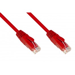 CAVO RETE CATEGORIA 6A NON SCHERMATO UT5 CAVO RETE CATEGORIA 6A NON SCHERMATO UTP AWG24 COLORE ROSSO HALOGENFREE MT 1,5