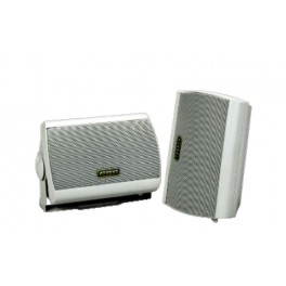 COPPIA DIFFUSORI HI-FI 2 VIE  8OHM  45W COLORE BIANCO