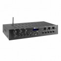 AMPLIFICATORE AUDIO STEREO 6 ZONE 600W Amplificatore multicanale stereo intelligente dotato di tecnologia wireless 4.2 BT avanza