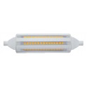 LAMPADINA R7S LED 17W 118MM X 29MM-360° 220V L.CALDA "ON"