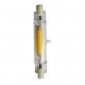 LAMPADINA LED R7S ULTRASLIM COB 78MM 5WK LAMPADINA LED R7S ULTRASLIM COB 78MM 5W LUCE FREDDA 6000°K