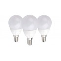 KIT 3 LAMPADINE LED MINI GOCCIA E14 6W KIT 3 LAMPADINE LED MINI GOCCIA E14 6W LUCE NATURALE 4000°K