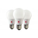 LAMPADINE MULTIPACK 3PZ LED SENSOR GOCCI 12W"ON"E27 L.NAT.1040LM CON SENSORE CREPUSCOLARE