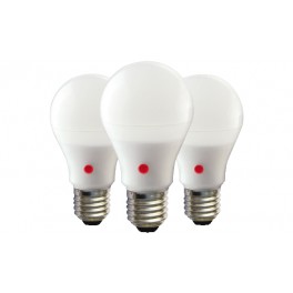 LAMPADINE MULTIPACK 3PZ LED SENSOR GOCCI 12W"ON"E27 L.NAT.1040LM CON SENSORE CREPUSCOLARE