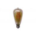 LAMPADA LED FILAM.ST64 EDISON GOLD 5W