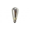 LED EDISON ST-64 VETRO CROM.4W E27 -2200°K 380LM - "ON"