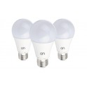 KIT 3 LAMPADINE LED GOCCIA E27 11W LUCE FREDDA 6000°K