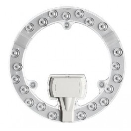 Circolina LED con alimentatore 18W 21LED RING LED18 - CIRCOLINA LED 18W CON BASE MAGNETICA