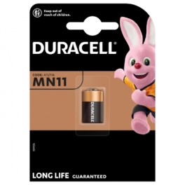 MN11 - BATTERIA ALCALINA 11A DURACELL Dimensioni	10.2x16.5 mm