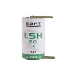 PILA  LITIO SAFT D 3,6V-13AH (LSH20CNR) Pila al litio SAFT Cloruro di Tionile (LI-SoCl2). Questo tipo di pila al litio non ricar