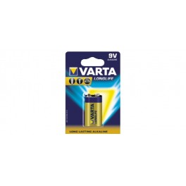 BATTERIA  9V  VARTA  ALKALINA LONGLIFE