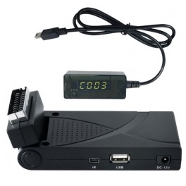 MINI SCART HEVC HD LAN USB GBC DVB-T2 GB-210D