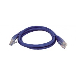 CAVO RETE CAT5 UTP 1m BLU