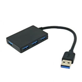 HUB 3.0 USB-A -  4 PORTE USB-A PASSIVO ISNATCH