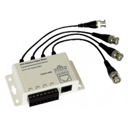 BALUN VIDEO 4 CH-BNC M /MORSET